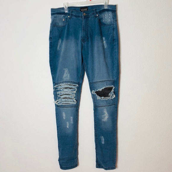 Alive Denim Other - Alive Denim Destroyed Biker Jeans